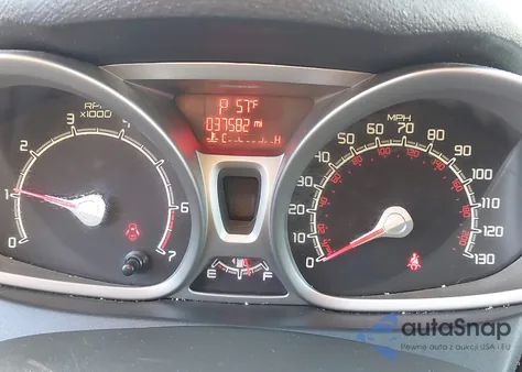 2013 Ford Fiesta Se из США, поврежденный, VIN 3FADP4BJ3DM162658